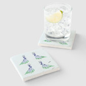 Onderzetters: Schoonheid van de percelen Stenen Onderzetter (Zijkant)