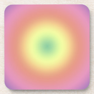 Onderzetters set - regenboogcirkels