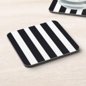 ONDERZETTERS (Set van 6) Elegante zwart-witte stre (Linkerzijde)