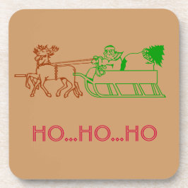 Onderzetters - Sinterman en rendier