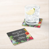 Onderzetters Tropische Aloha Lights bruiloft (Insitu)