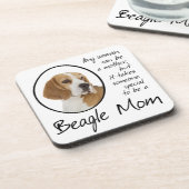 Onderzetters van Beagle Mam (Linkerzijde)