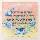 Onderzetters van bloemen (Voorkant)