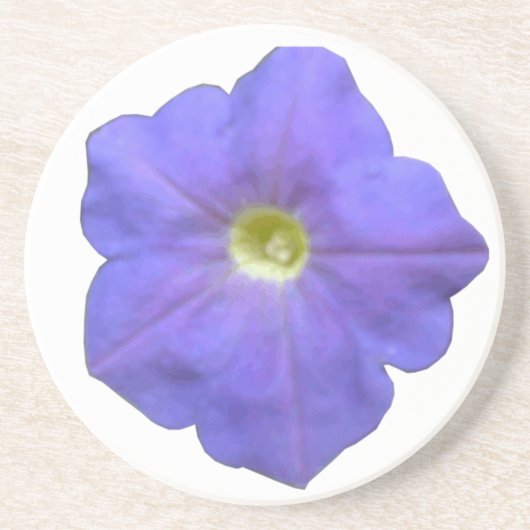Onderzetters van Blue Petunia (Voorkant)