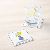 Onderzetters van Chinoiserie Lemon Tree Paper (Insitu)