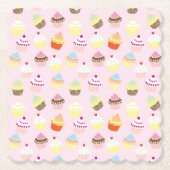Onderzetters van Cupcake Party (Voorkant)