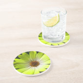 Onderzetters van de Afrikaanse Daisy Fluorescent Y (Zijkant)