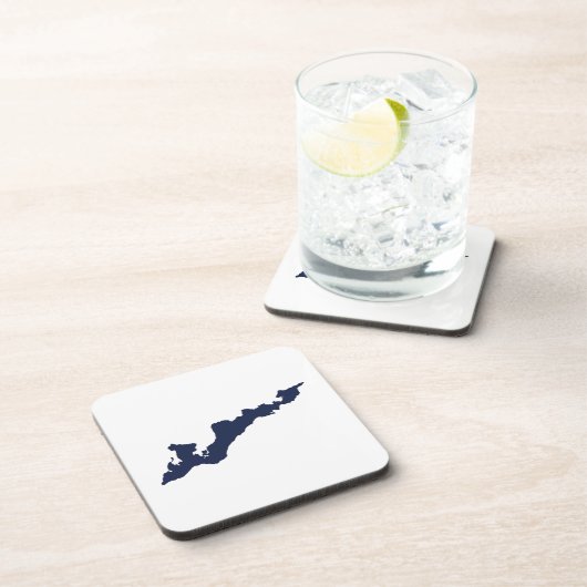 Onderzetters van de Logo van de visserseilanden -  (Rechterzijde)