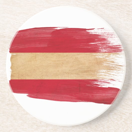 Onderzetters van de Oostenrijkse vlag (Voorkant)