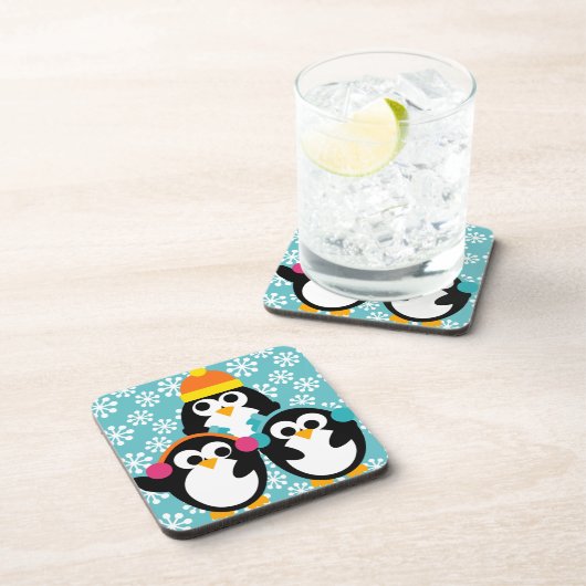 Onderzetters van de Pinguïnpartij (Rechterzijde)