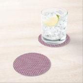Onderzetters VAN DE Rood-, Wit-, Blauw-Gingham-PAP (Insitu)