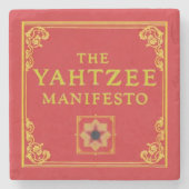 Onderzetters van de Yahtzee Manifesto (Voorkant)