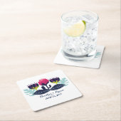 Onderzetters van Funky Floral Wedding Paper (Insitu)