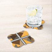 Onderzetters van gestreept papier (Insitu)