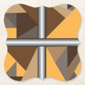 Onderzetters van gestreept papier (Voorkant)