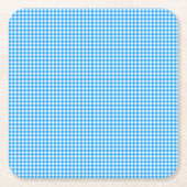 Onderzetters VAN Gingham-Pastel Blue-White-PAPER P (Voorkant)