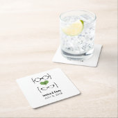 Onderzetters van groengeeky-glasvezel (Insitu)