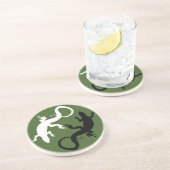 Onderzetters van hagedis Reptiel Art Onderzetter L (Zijkant)