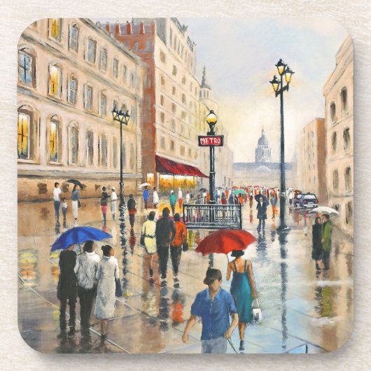 Onderzetters van harde kunststof (Voorkant)