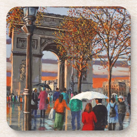 Onderzetters van harde kunststof (Voorkant)