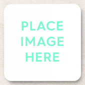 Onderzetters van harde kunststof met kurk achterzi (Voorkant)