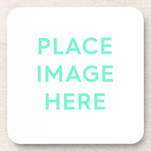 Onderzetters van harde kunststof met kurk achterzi (Voorkant)