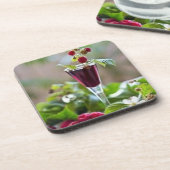 Onderzetters van harde kunststof met kurkrug - set (Linkerzijde)