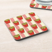 Onderzetters van het Franse flessenpatroon (Linkerzijde)