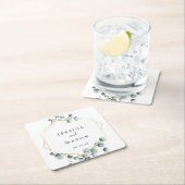 Onderzetters van het Grieks huwelijk van Eucalyptu (Insitu)