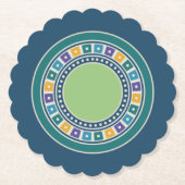 onderzetters van het  meetpatroon (Voorkant)