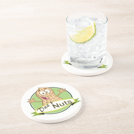 Onderzetters van het merk Dee Nuts (Zijkant)
