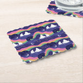 Onderzetters van het noordelijke licht (Gebogen)