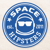 Onderzetters van het Square Space Hipsters (6 pack (Voorkant)