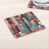 Onderzetters van inpakpapier (Schuin)