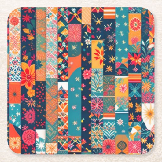 Onderzetters van inpakpapier (Voorkant)