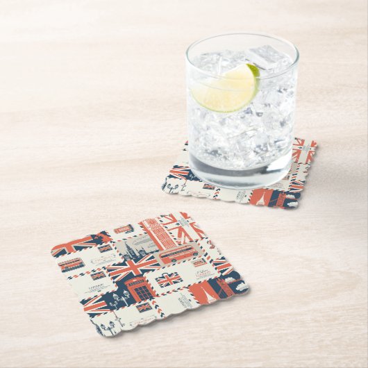 Onderzetters van London Post (Insitu)