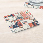 Onderzetters van London Post (Gebogen)