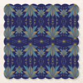 Onderzetters van marinepapier met airy Stars (Voorkant)