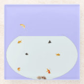 Onderzetters van ontsnappingsglas (Voorkant)