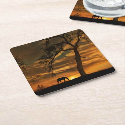 Onderzetters van paarden (Schuin)