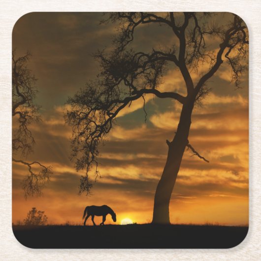 Onderzetters van paarden (Voorkant)