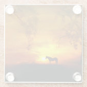 Onderzetters van paardenglas (Achterkant)