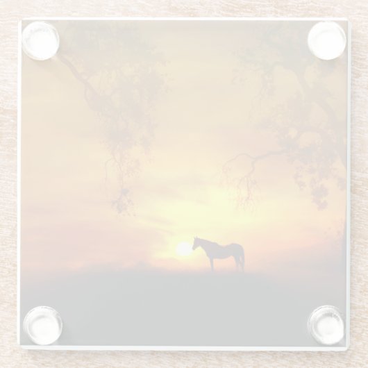 Onderzetters van paardenglas (Achterkant)