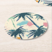 Onderzetters van palmbladeren (Gebogen)