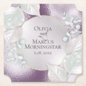 Onderzetters van partijen | Dispy Eggplant Shimmer (Voorkant)