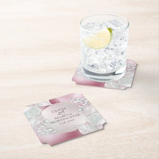 Onderzetters van partijen | Wispy Burgundy Shimmer (Insitu)