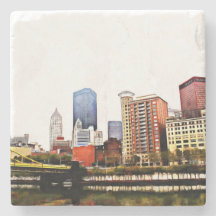 Onderzetters van Pittsburgh Tile