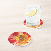 Onderzetters van rode rozen en bijen (Zijkant)