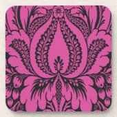 Onderzetters van roze bruine fantasy (Voorkant)