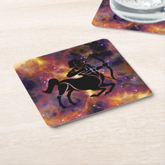 onderzetters van sagittarius archer (Schuin)